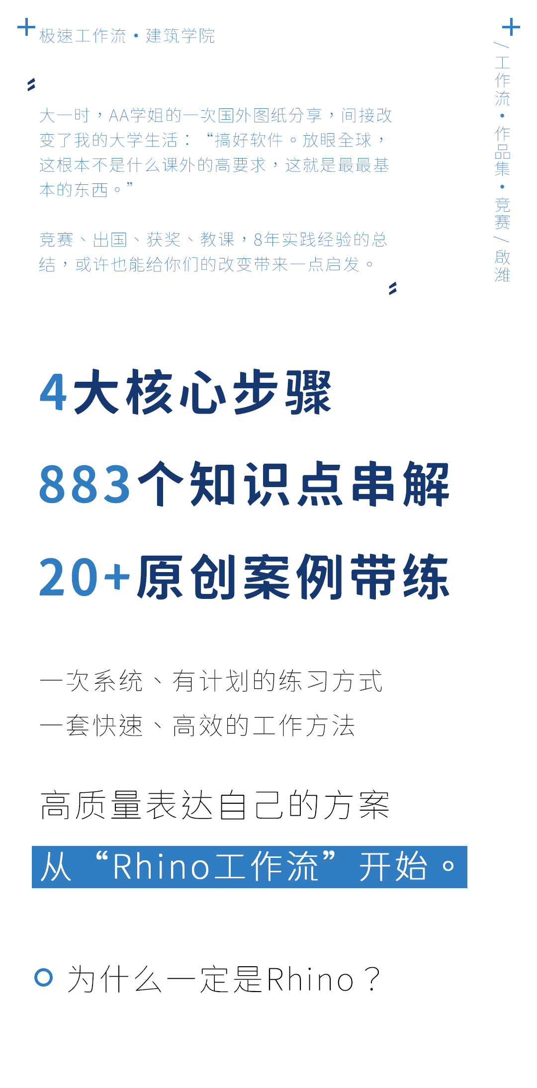 图片[2]-【建筑设计】建筑专教 李啟潍 极速工作流（套餐）含建模基础+高阶+制图表达丨MP4丨193G 95节+课件+资料 1466-壹书网