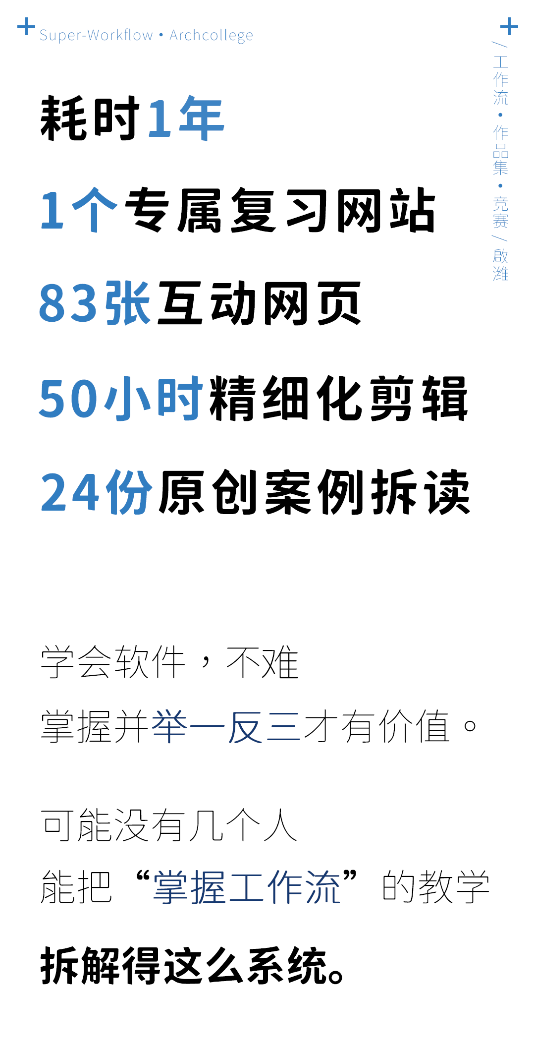 图片[3]-【建筑设计】建筑专教 李啟潍 极速工作流（套餐）含建模基础+高阶+制图表达丨MP4丨193G 95节+课件+资料 1466-壹书网