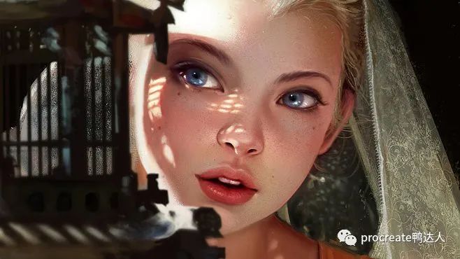 图片[1]-用ipad也能接稿！学完就会procreate人像厚涂插画！【863期】-yadaren