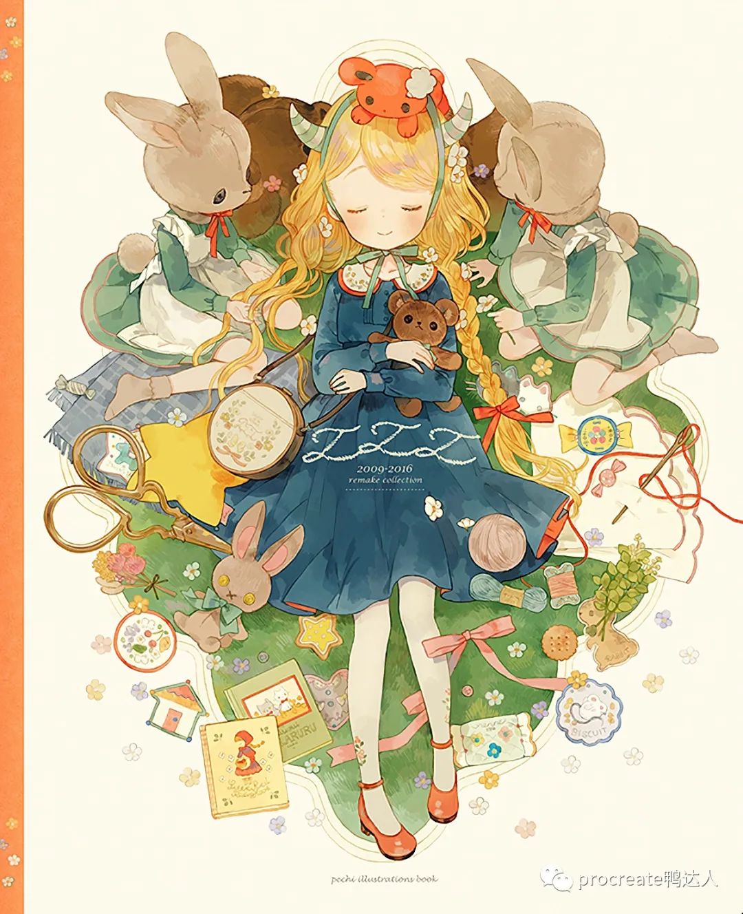 图片[11]-各类可爱的插画集应有尽有！汇集知名画师的作品集分享！【865期】-yadaren