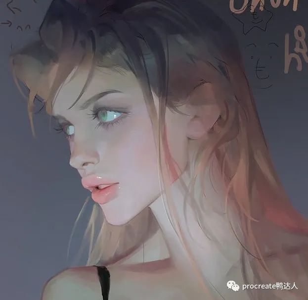 图片[2]-用ipad也能接稿！学完就会procreate人像厚涂插画！【863期】-yadaren