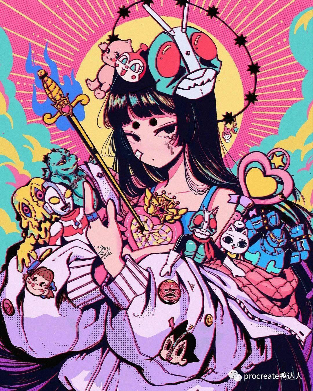 图片[2]-各类可爱的插画集应有尽有！汇集知名画师的作品集分享！【865期】-yadaren