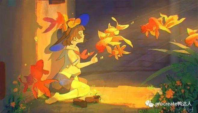 图片[5]-日系色彩光影插画教程！塑造出效果超绝的氛围感！【880期】-yadaren