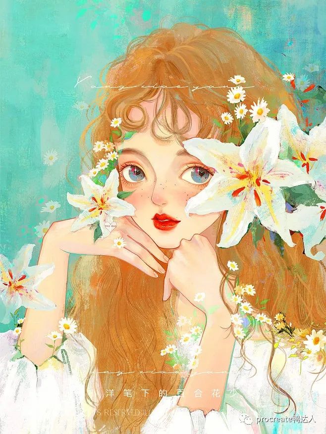 图片[2]-水彩手绘零基础也可上手，掌握水彩少女插画的技巧！【874期】-yadaren