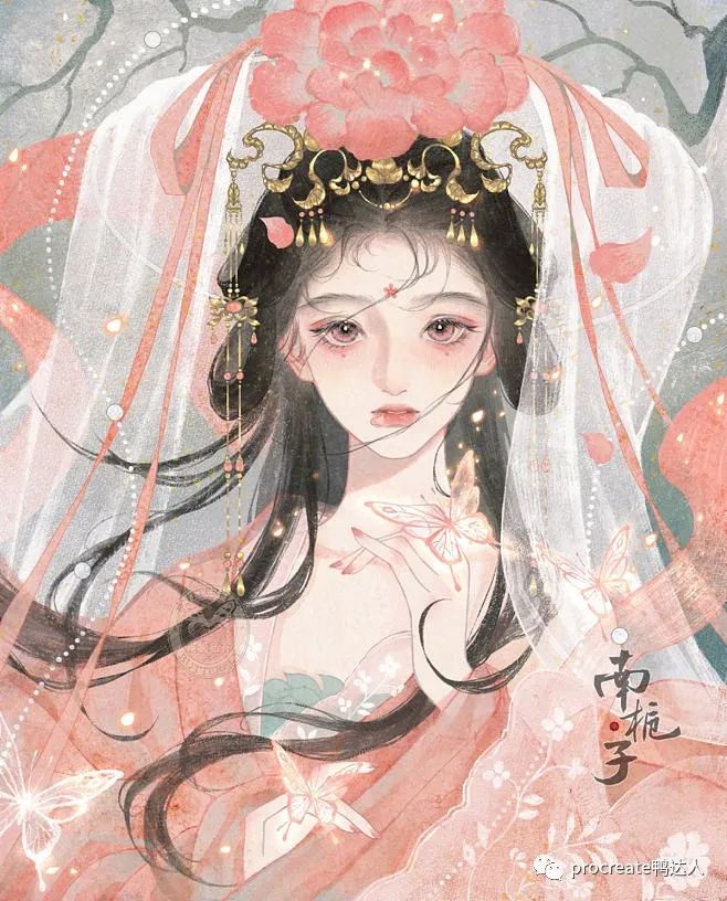 图片[6]-水彩手绘零基础也可上手，掌握水彩少女插画的技巧！【874期】-yadaren