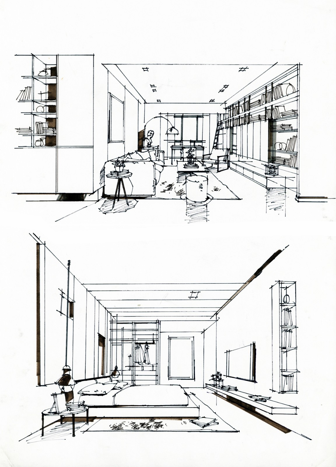 图片[1]-【手绘设计】室内设计联盟 室内空间马克笔表现技法丨MP4丨10.7G 23节-壹书网