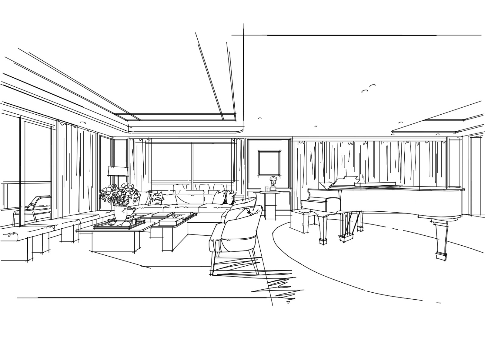 图片[2]-【手绘设计】室内设计联盟 室内空间马克笔表现技法丨MP4丨10.7G 23节-壹书网