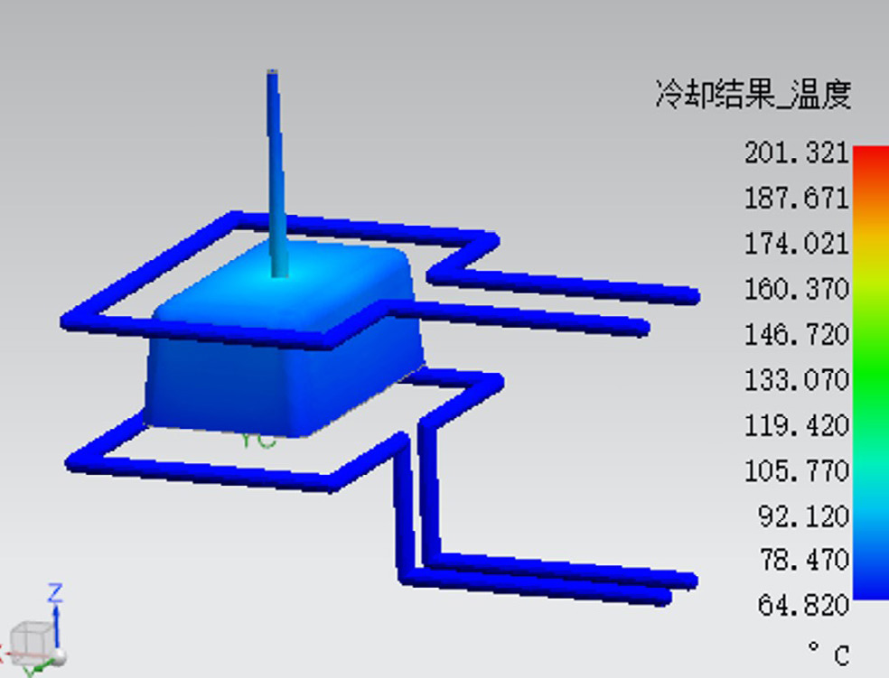 CAD 与CAE 融合之缩短成型周期改善翘曲的图16