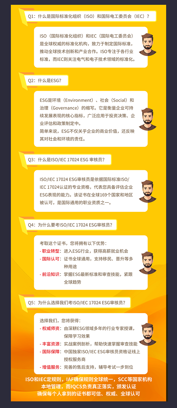 ISO ESG 可持续发展管理师/审核员课程