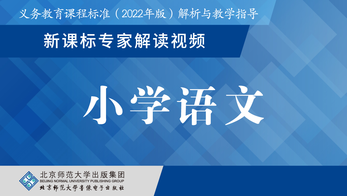 义教新课标专家解读视频·小学语文