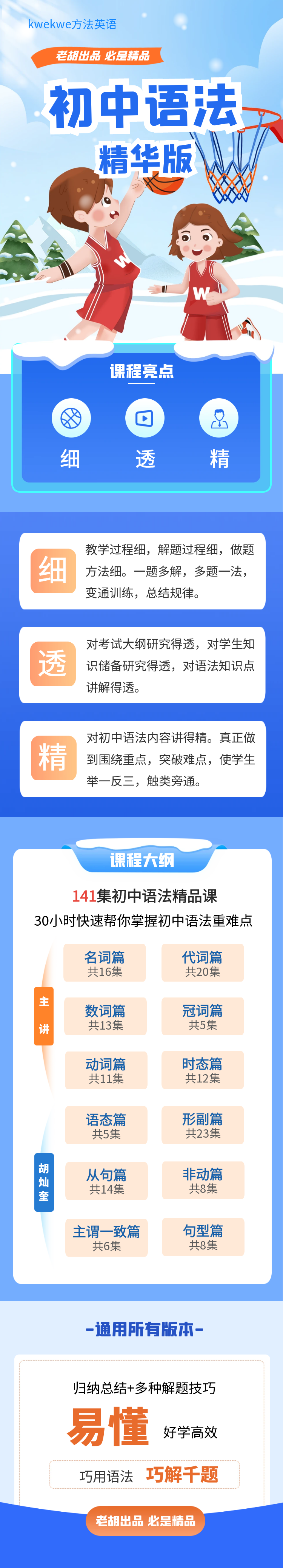 初中语法精讲完整版