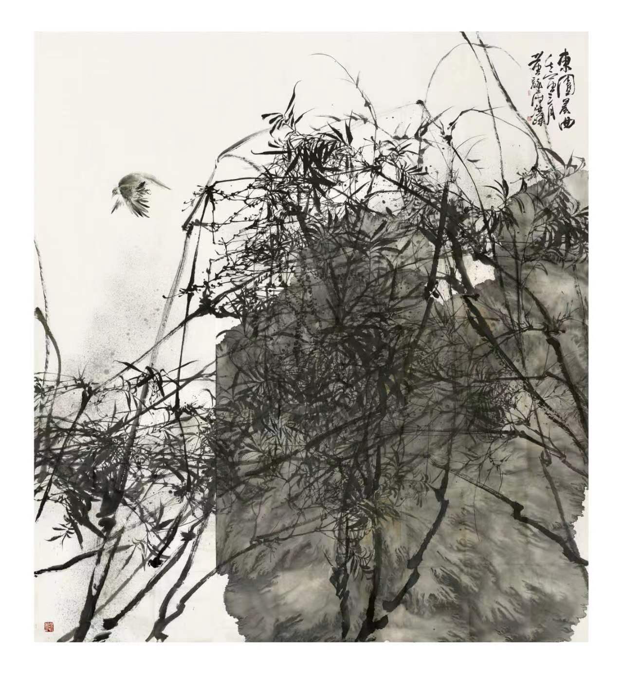 洪峰花鸟画--梅兰竹菊精品课