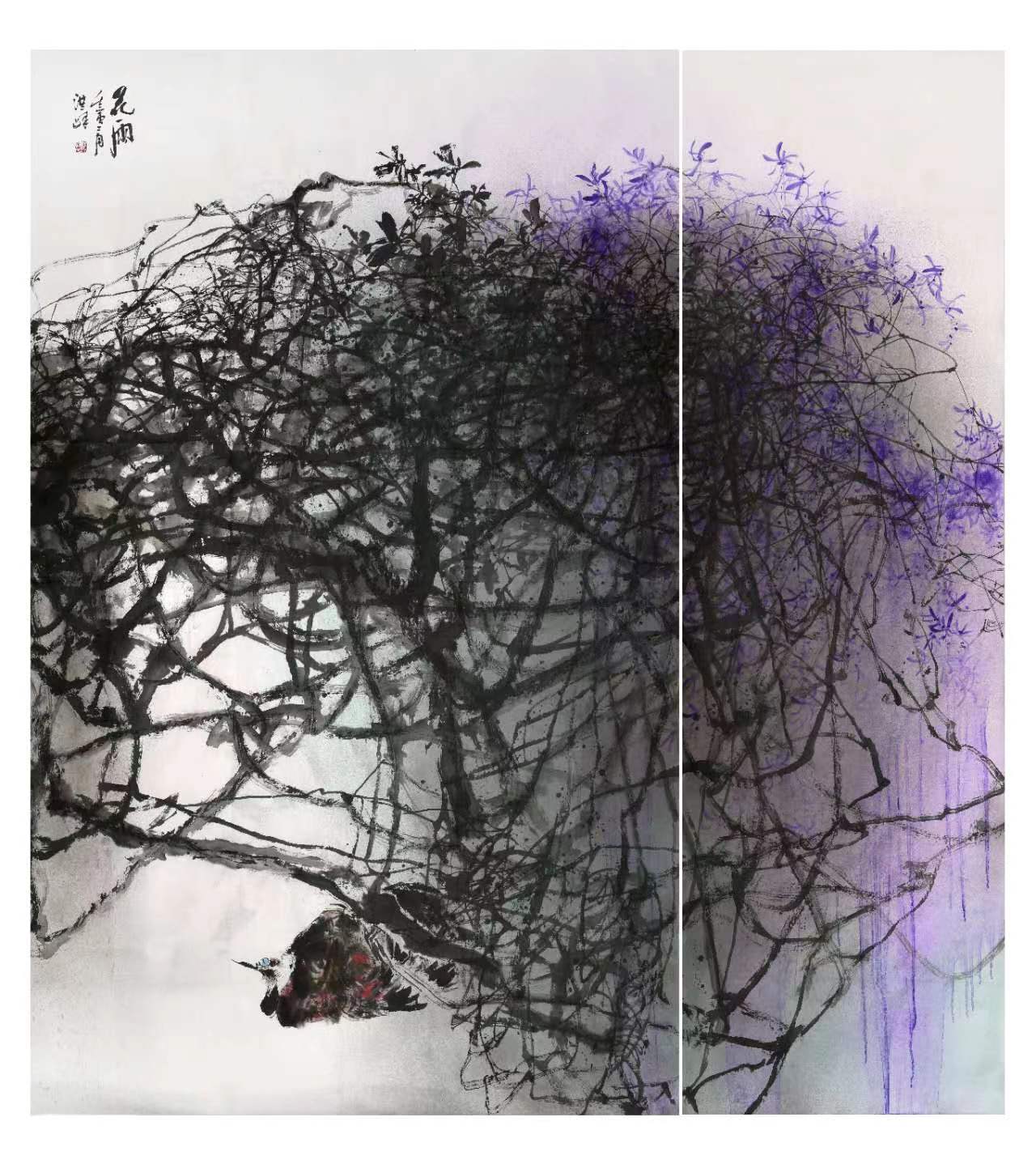 洪峰花鸟画--梅兰竹菊精品课