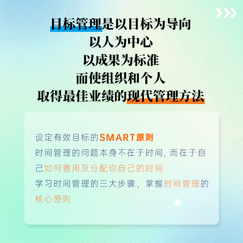 目标和时间管理规划技巧策略