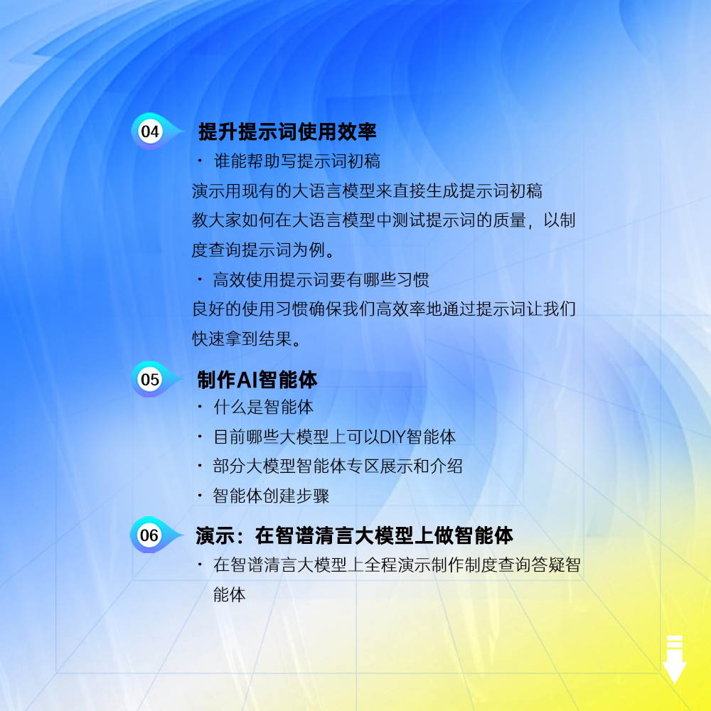 人工智能AI提示词撰写与智能体制作技巧（线上录播课）