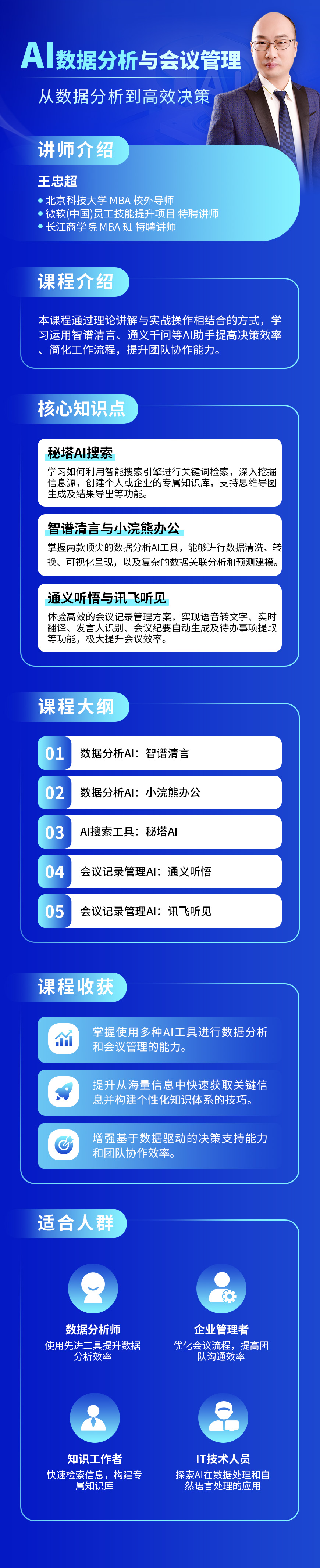 AI数据分析与会议管理