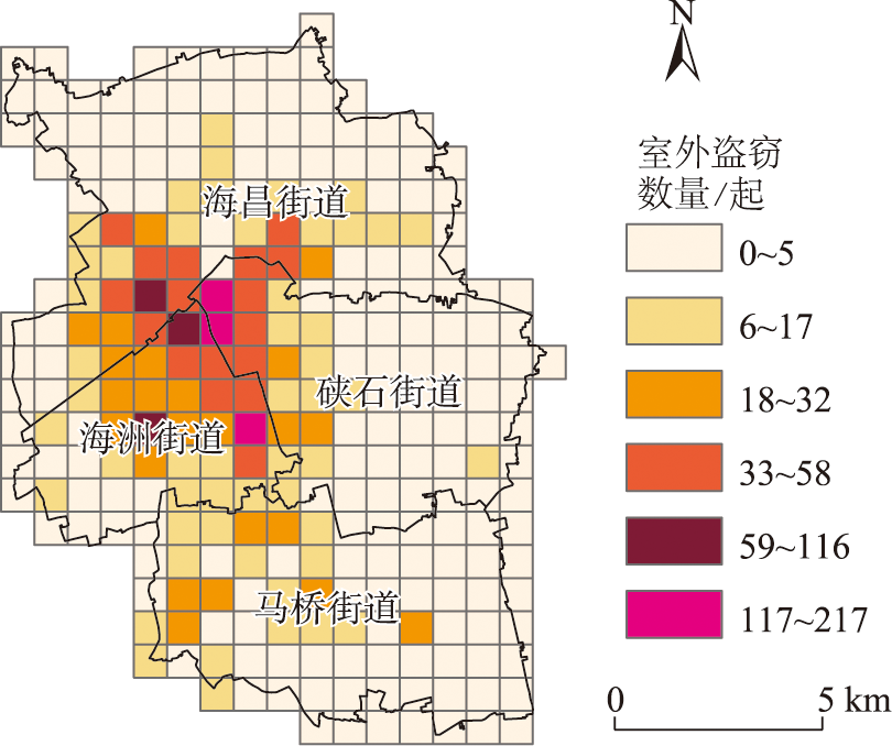 泊松回归与ESF泊松回归的残差空间自相关比较