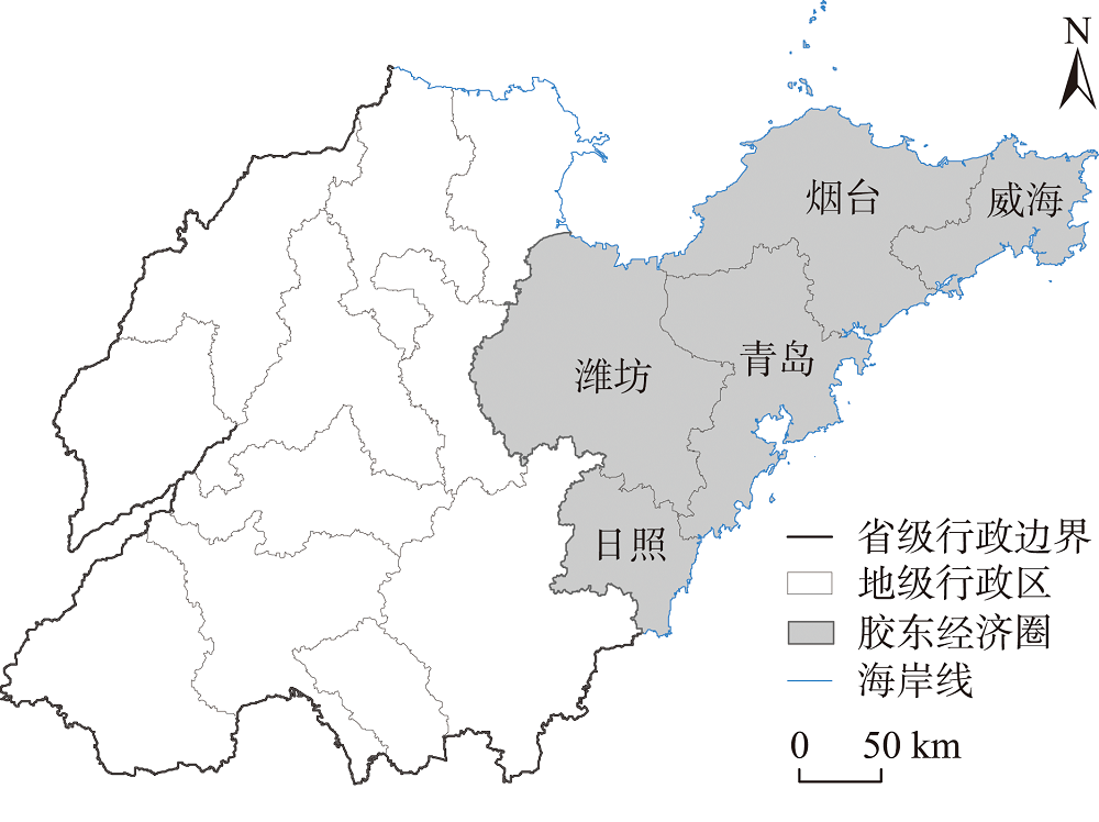 胶东经济圈研究区