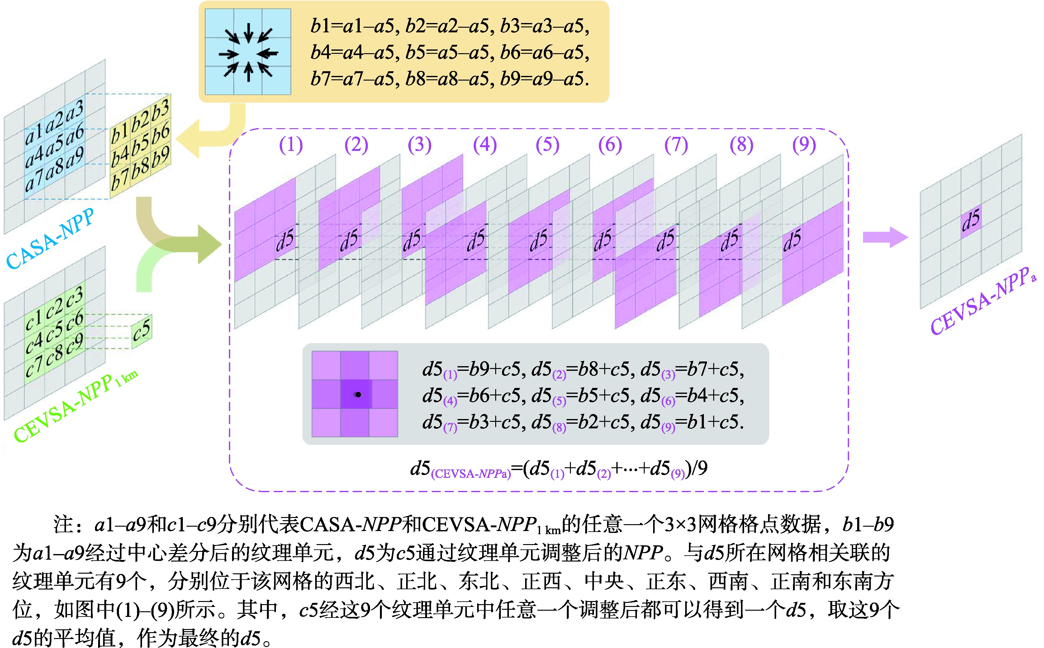 CEVSA-NPP调整过程