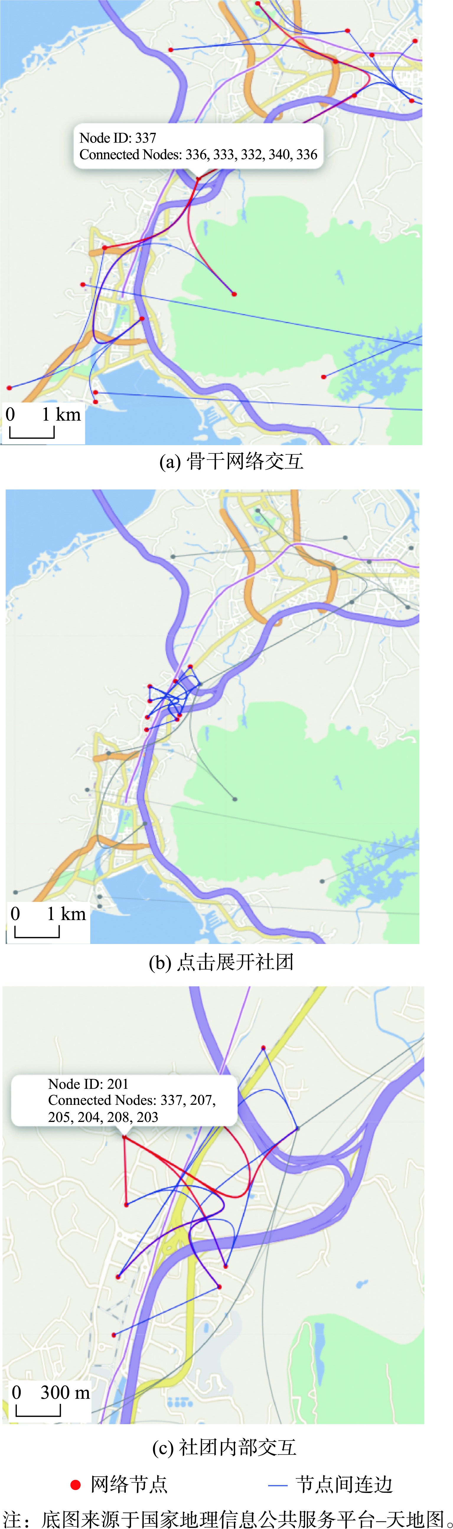 分层可视化与交互设计的实现