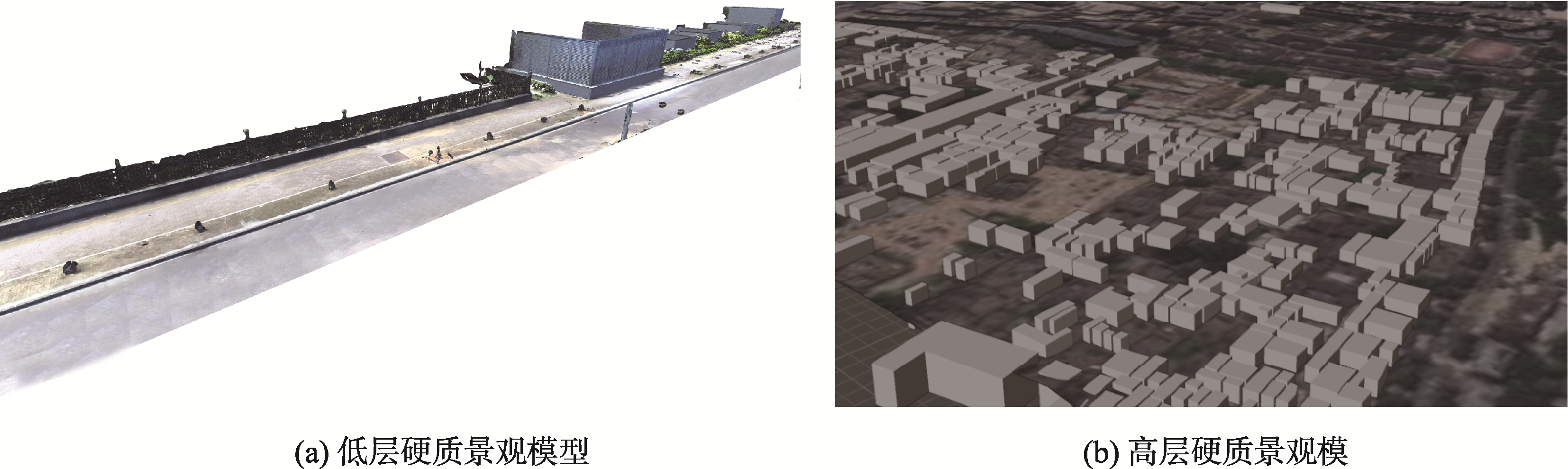 硬质景观模型构建