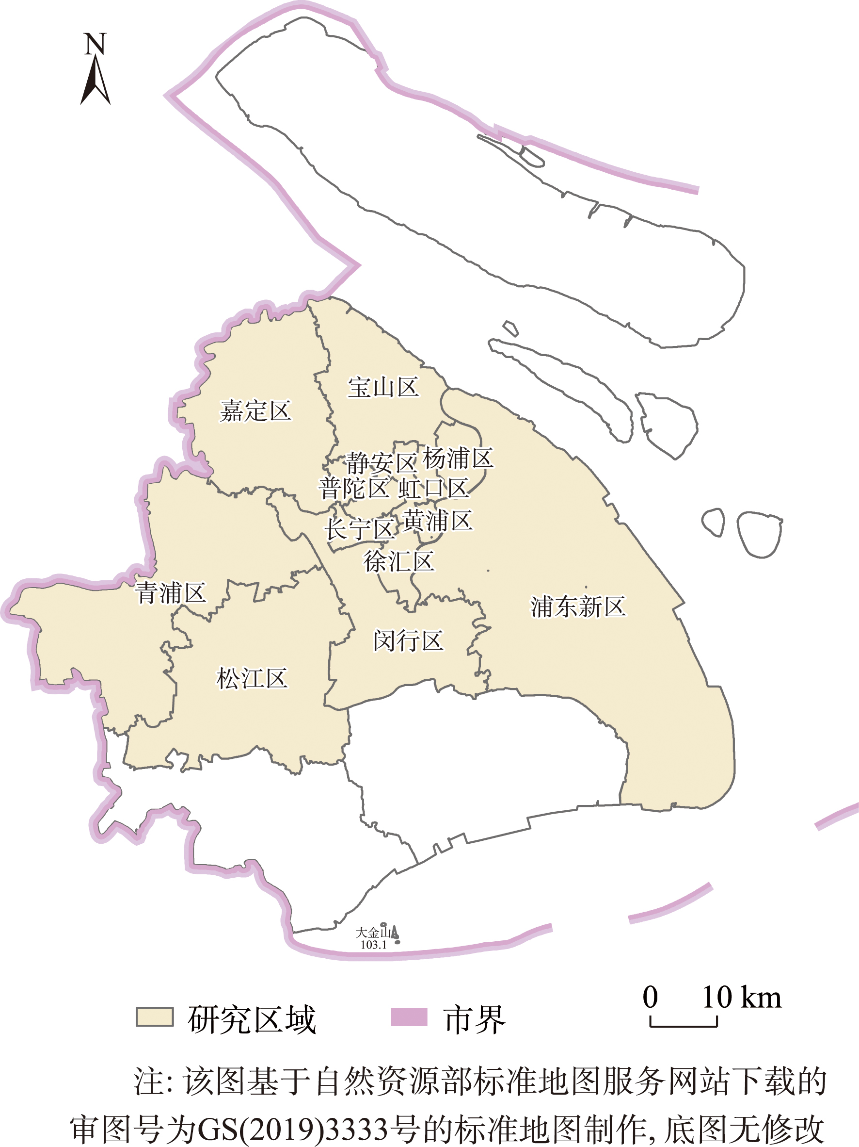研究区域