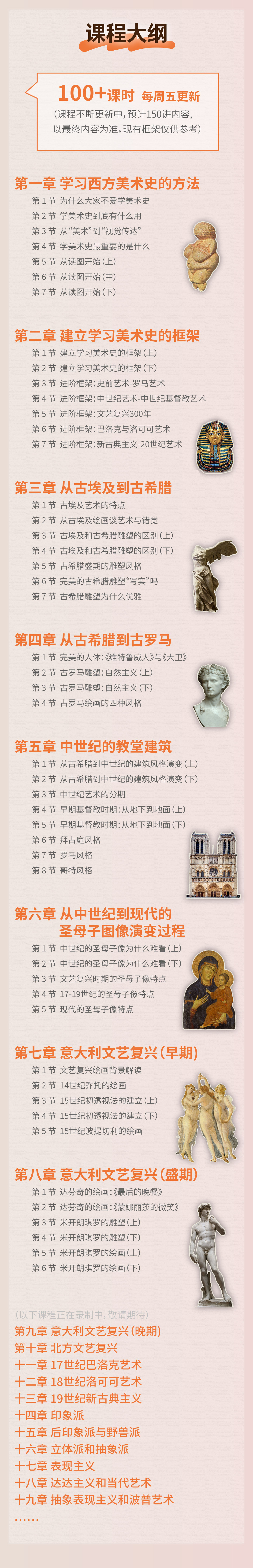 陈衔《说给所有人听的西方美术史》线上录播课程丨一艺之间出品（课程每周五更新中）