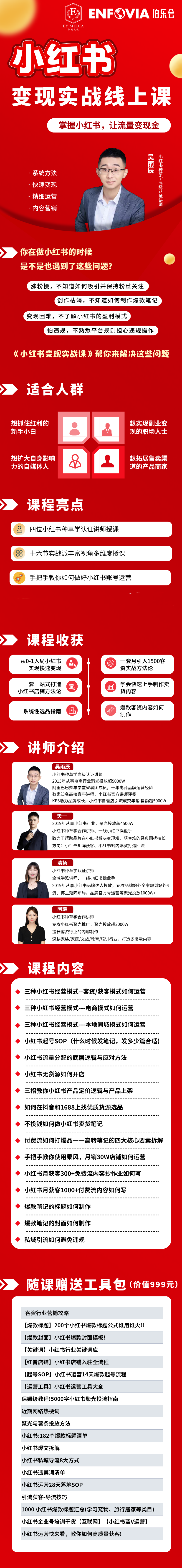 小红书变现实战课