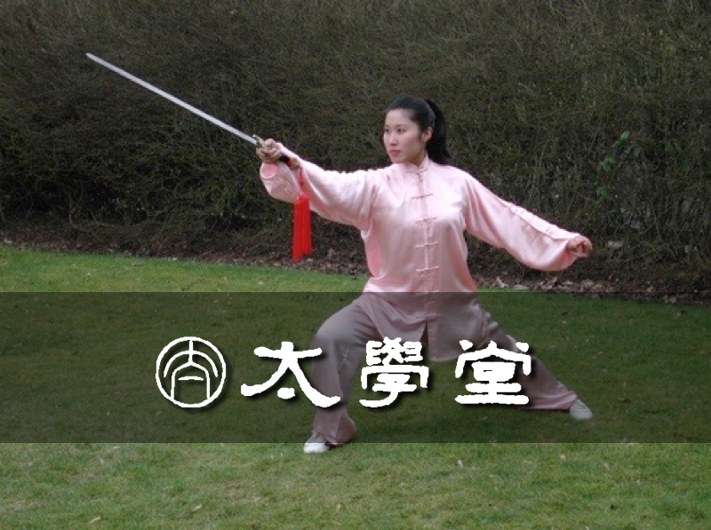 李俊峰、李靖42式太极剑金牌教练剑术课堂【太学堂视频课程】