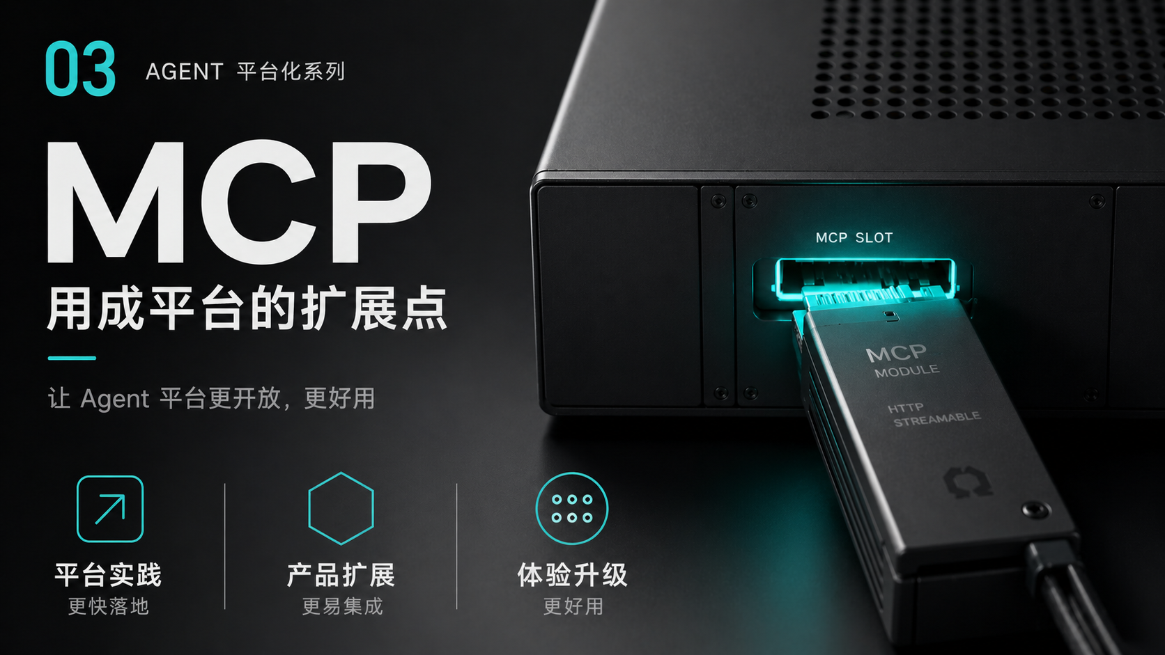 用 MCP 深度扩展 Agent 平台 | Agent 平台系列 03