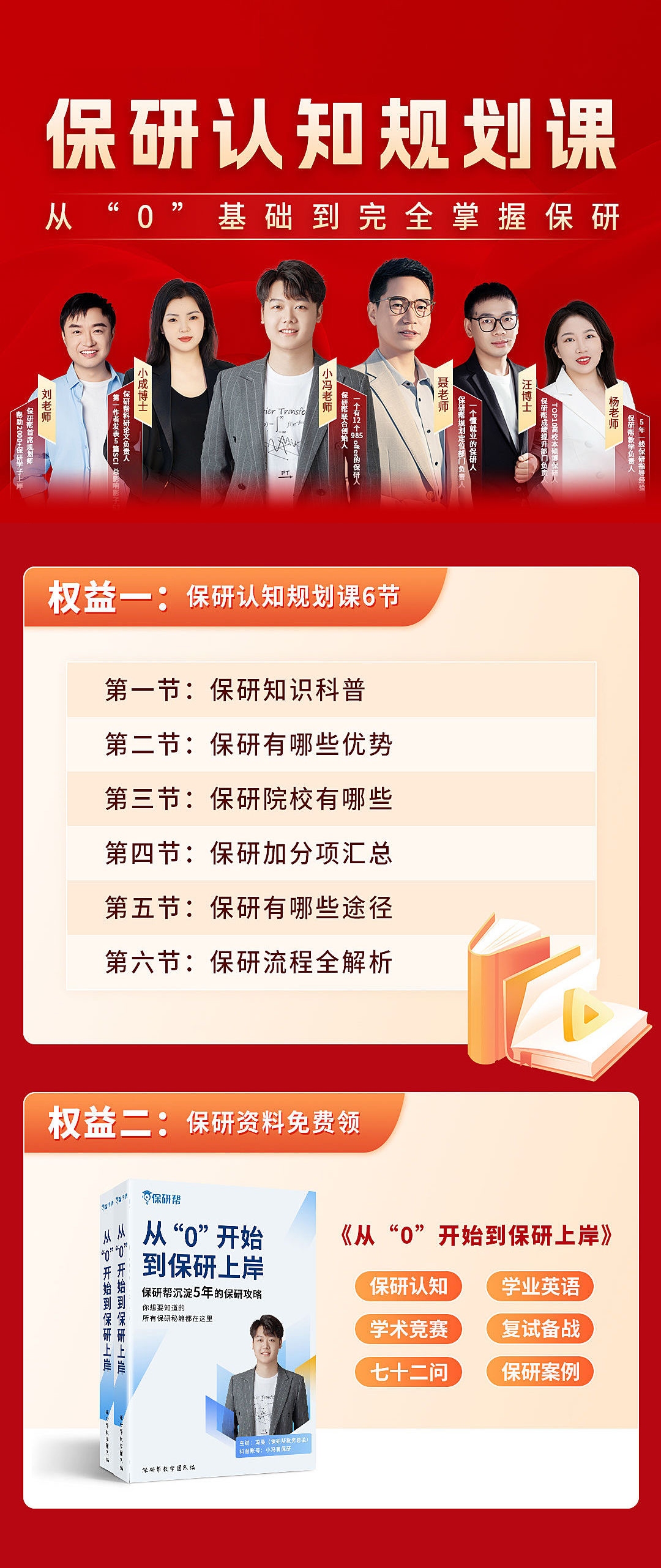 保研认知规划课——从“0”基础到完全掌握保研